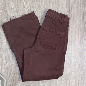 OAT wide leg crop Jean